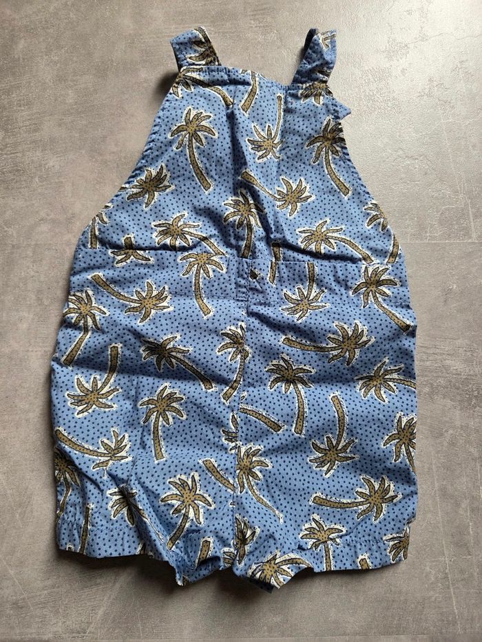 Ensemble salopette + t-shirt DPAM 9mois - photo numéro 4