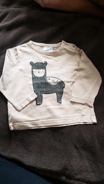 tee-shirt manches longues 3 mois