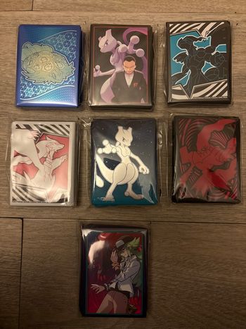 Lot de paquet de Sleeve pokémon 