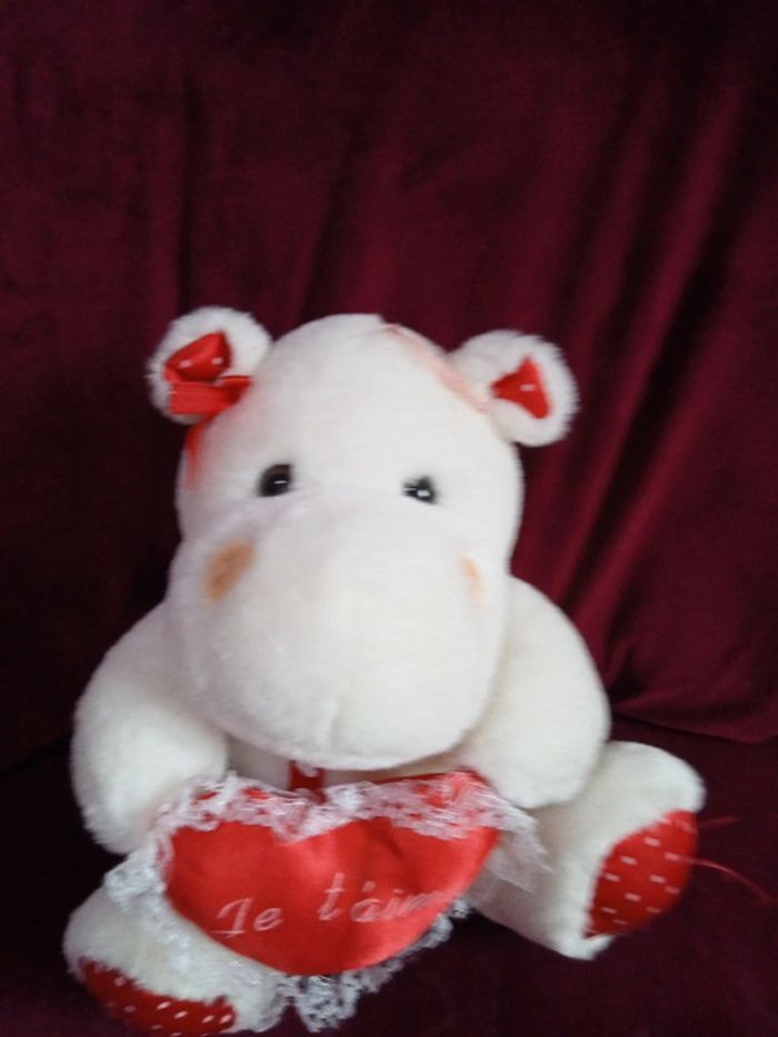 Peluche ours blanc - photo numéro 2