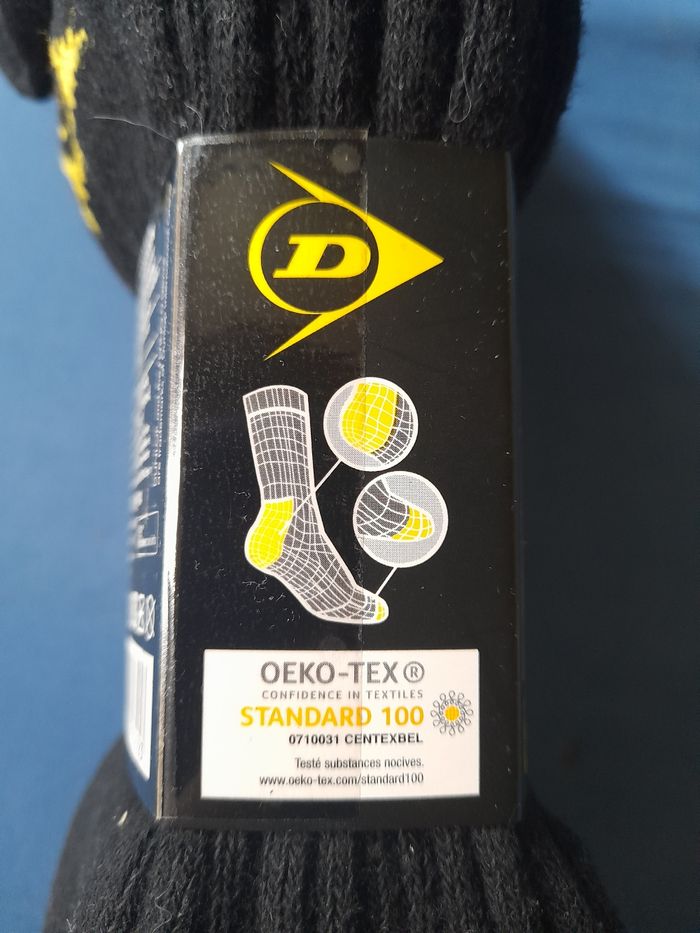 Lot de 3 paires de chaussettes, marque Dunlop, taille 43-46 - photo numéro 2