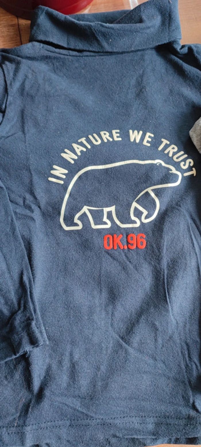 Lot de 3 hauts cols roulés 4ans - photo numéro 4