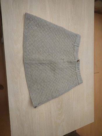 Jupe matelassé grise Okaïdi 12 ans