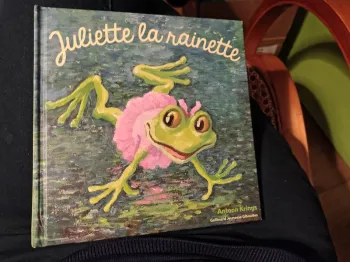 Juliette la rainette Gallimard jeunesse giboulées antoon krings les drôles de petites bêtes