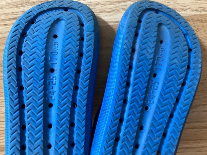 Sandales bleues - Pointure 24 / 25 - photo numéro 6