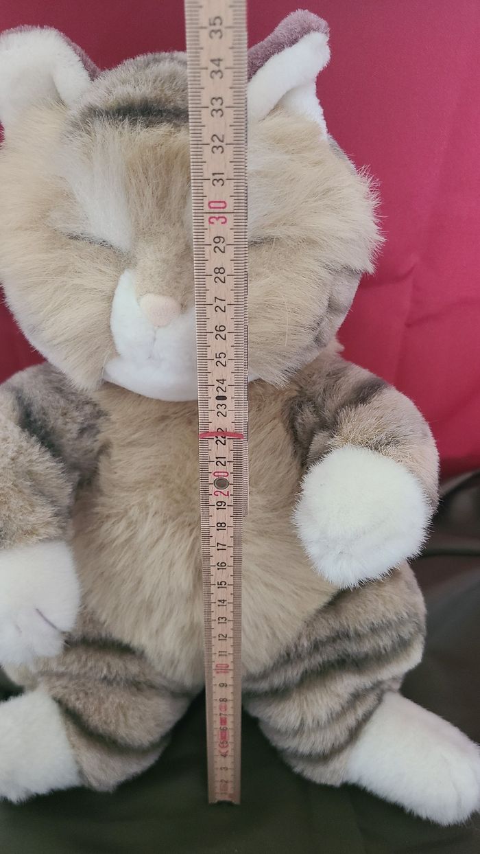 peluche chat endormi de collection rare de Oriental Toy Jolly Mamma du Japon - photo numéro 5