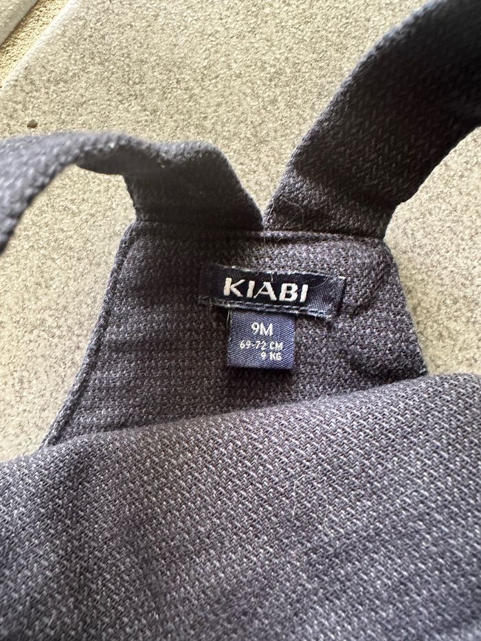 Salopette bleu marine Taille 9 mois - photo numéro 2