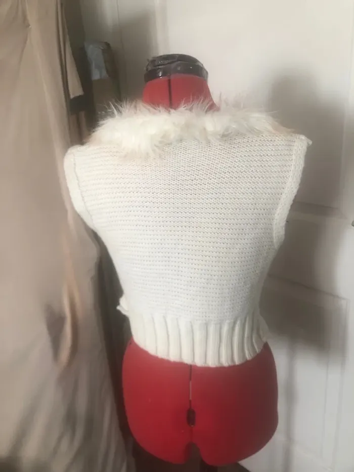 Haut fausse fourrure femme 👚 - photo numéro 3