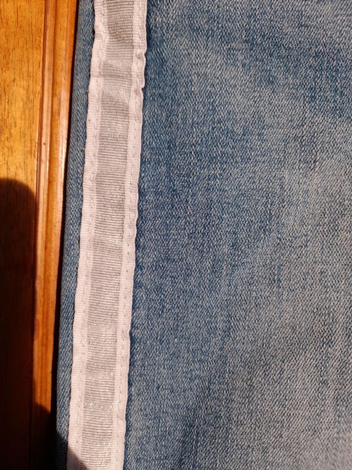 Jean bandes argentés - photo numéro 3