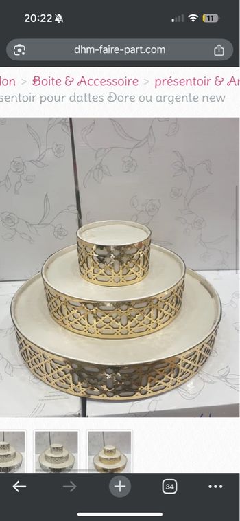 Présentoir artisanal oriental  
