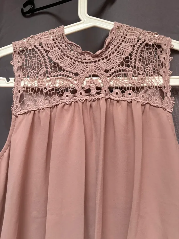 Haut Only, vieux rose, débardeur - photo numéro 13