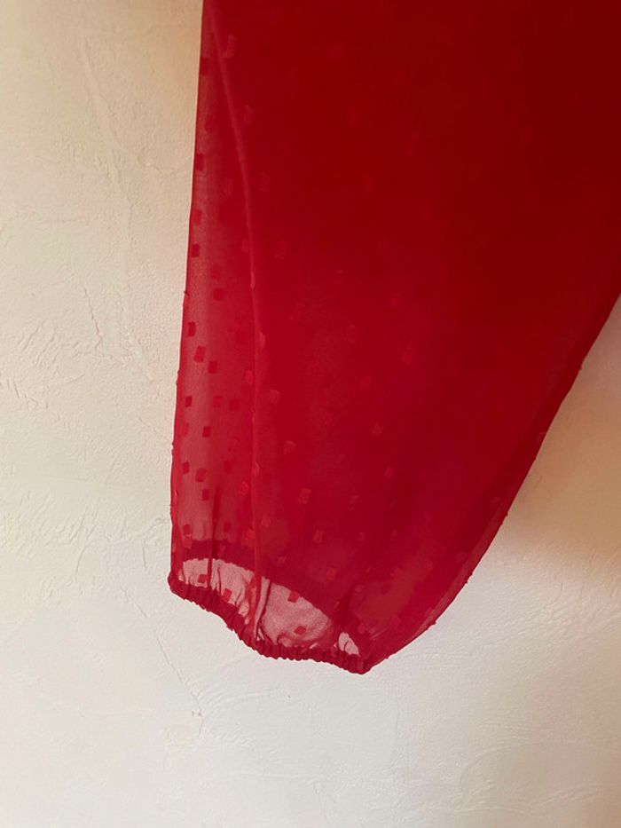 blouse rouge - photo numéro 5