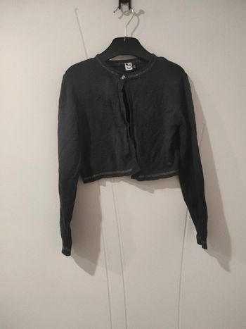 Gilet boléro 3 pommes 5-6 ans