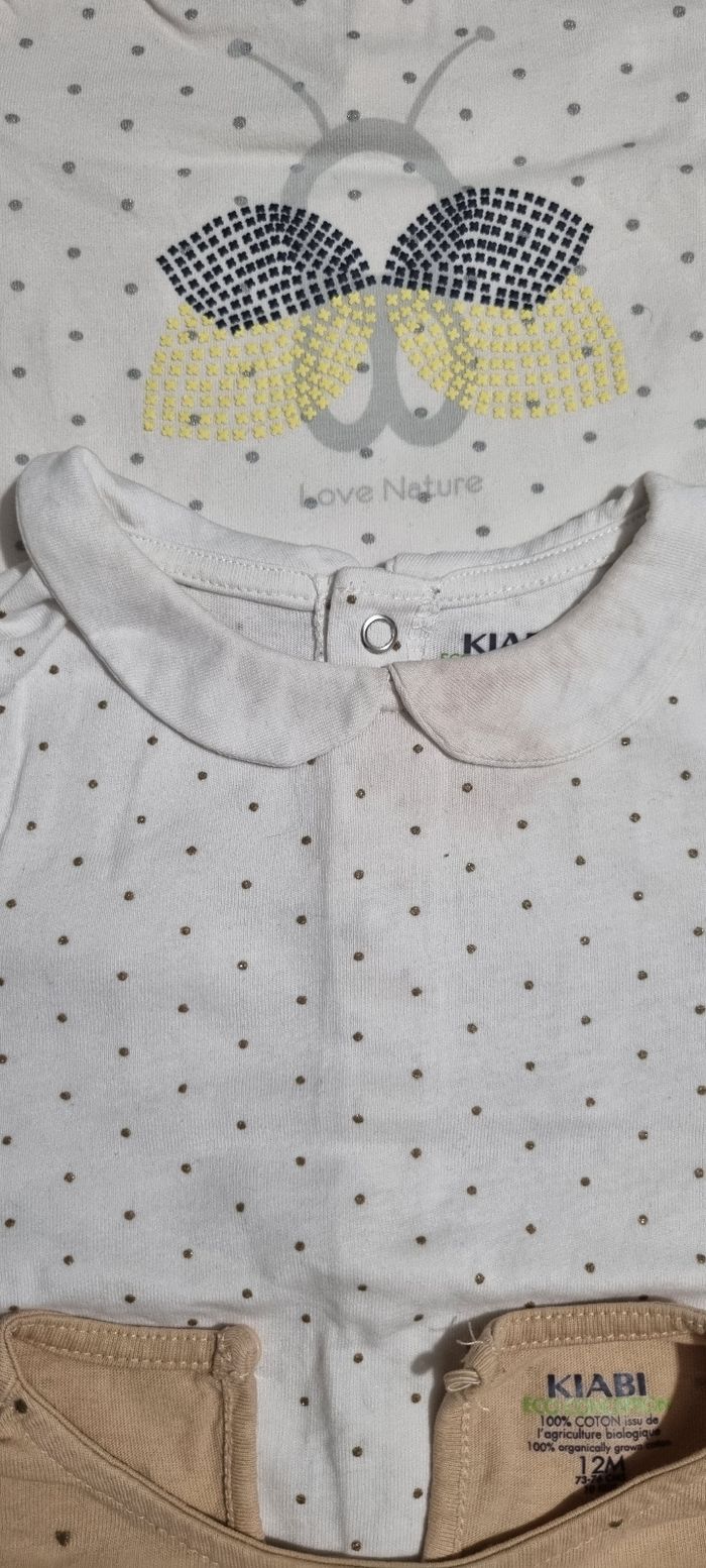 Lot t-shirts ML 12 mois - photo numéro 7