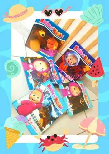 Lot livres Masha Mishka (3)