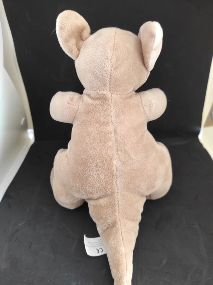 doudou peluche nature et découverte kangourou doudou mouchoir  #geektradedoudou - photo numéro 3