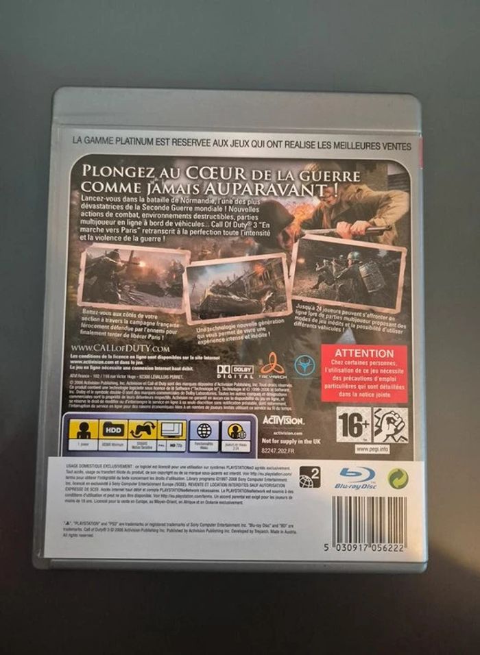 Call of Duty 3 Playstation 3 - photo numéro 2