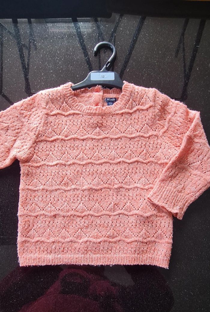 ● 24 mois ● Pull ajouré - photo numéro 6