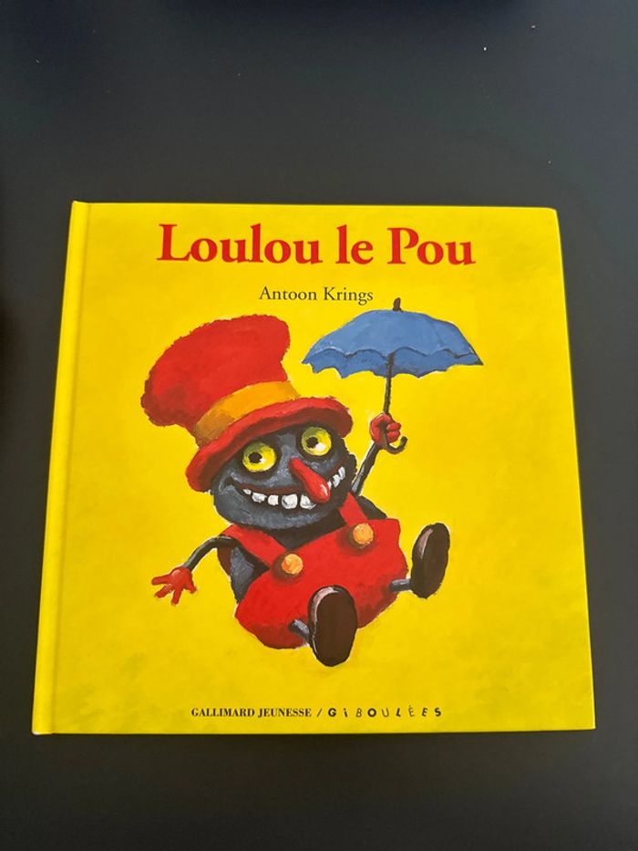 Livre Loulou le pou