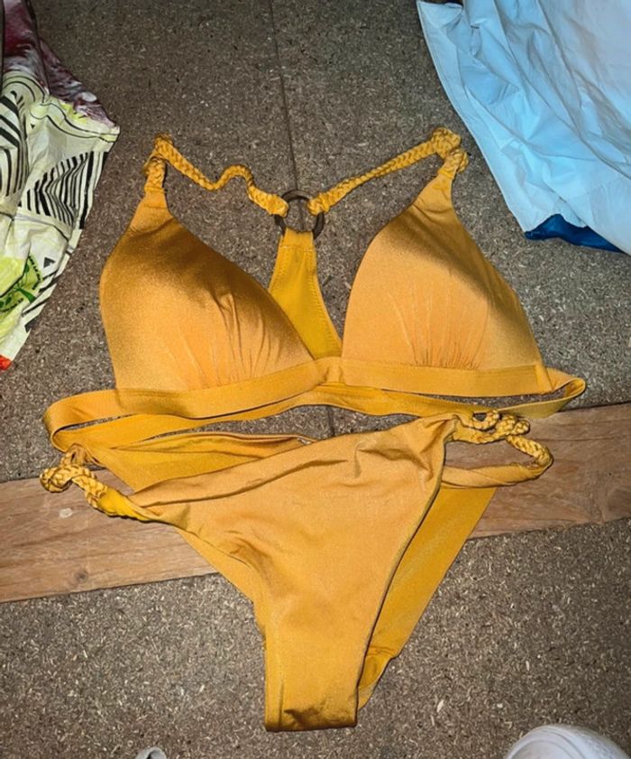 Maillot de bain moutarde