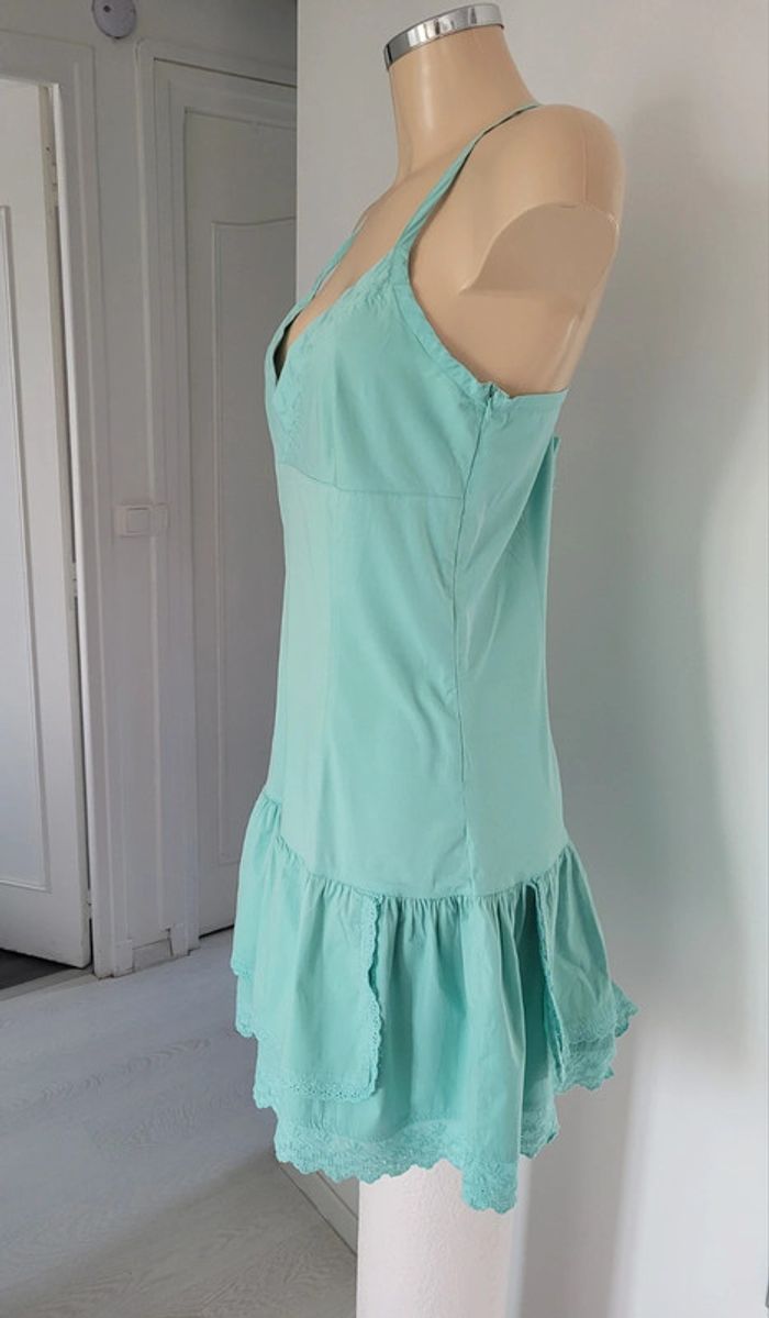 Robe d'été bleu turquoise - photo numéro 4
