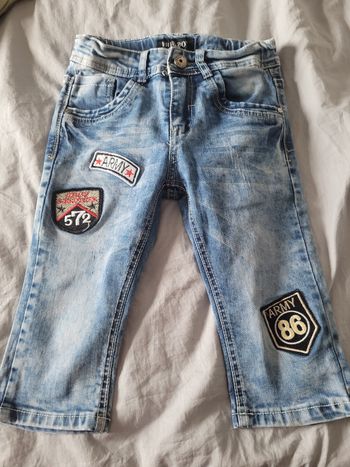 pantacourt en jeans free boy 8ans (5e)