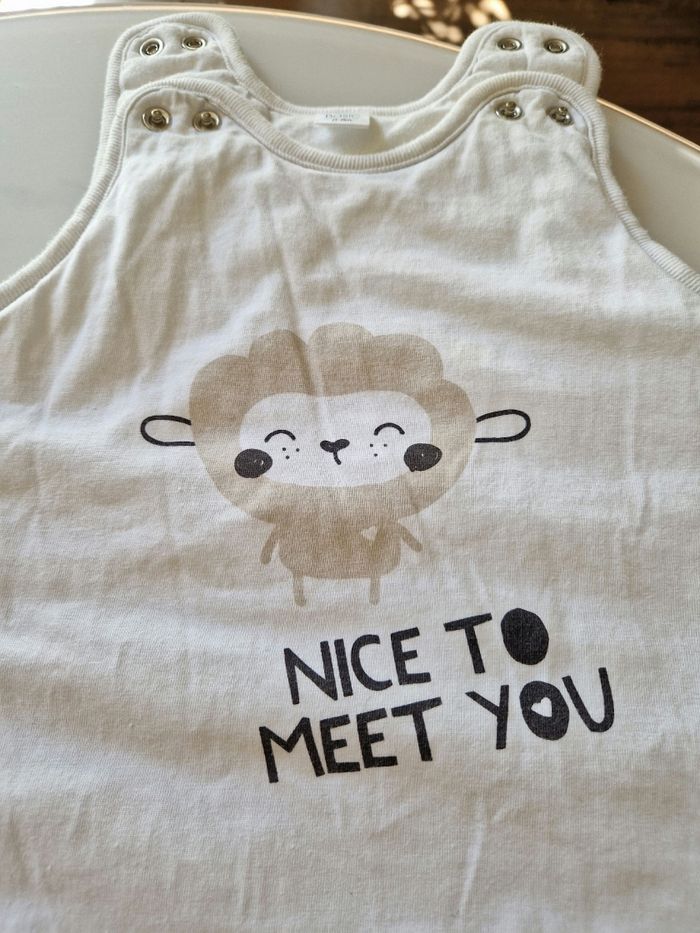Gigoteuse "Nice to meet you" Tex Baby  0-6 mois - photo numéro 2