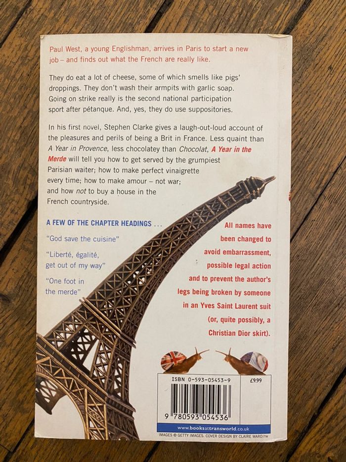 Livre A year in the Merde de Stephen Clarke - photo numéro 2