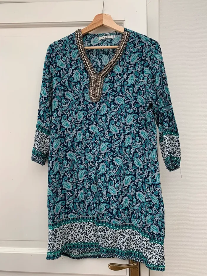 Robe bleue