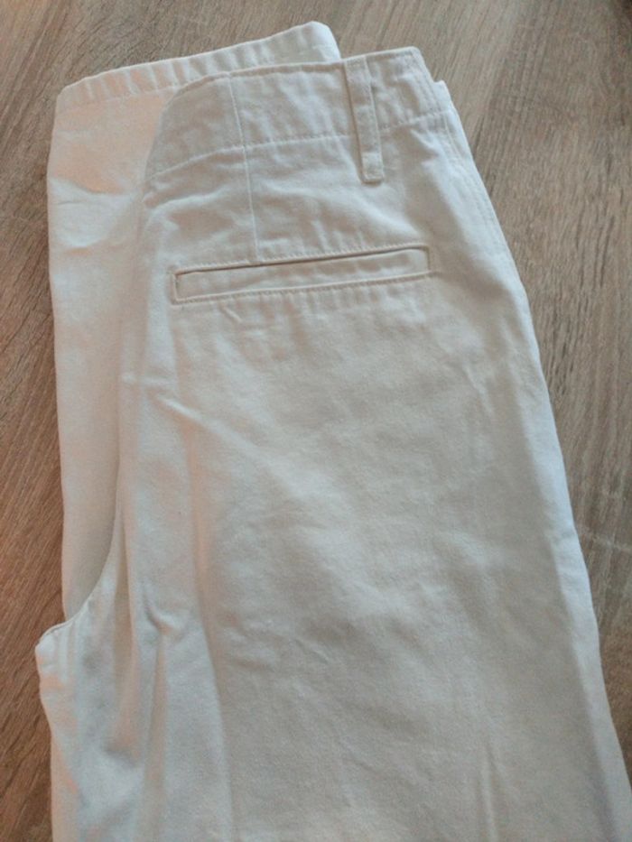 Jeans blanc Zara - photo numéro 5