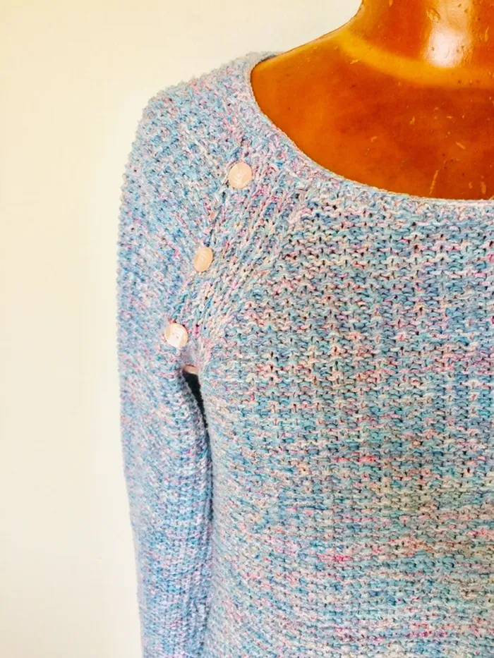 Pull en laine « handmade » - photo numéro 3