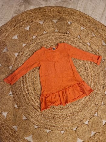 Jolie robe bohème corail Tape à l'œil 🐇23 mois🐇