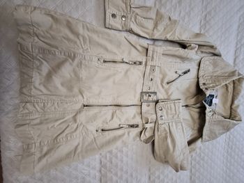 Trench matelassé