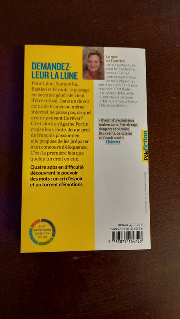 Livre - Demandez leur la lune - photo numéro 2