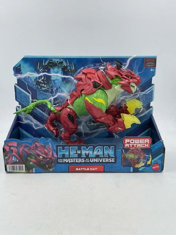 Figurine maître de l’univers Power Attack Battle Cat Mattel neuf