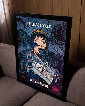 Poster Stranger Things - Will The Wise - Saison 2