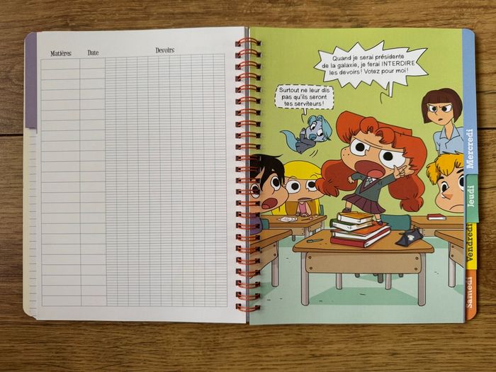 Cahier de texte Mortelle Adèle - photo numéro 5