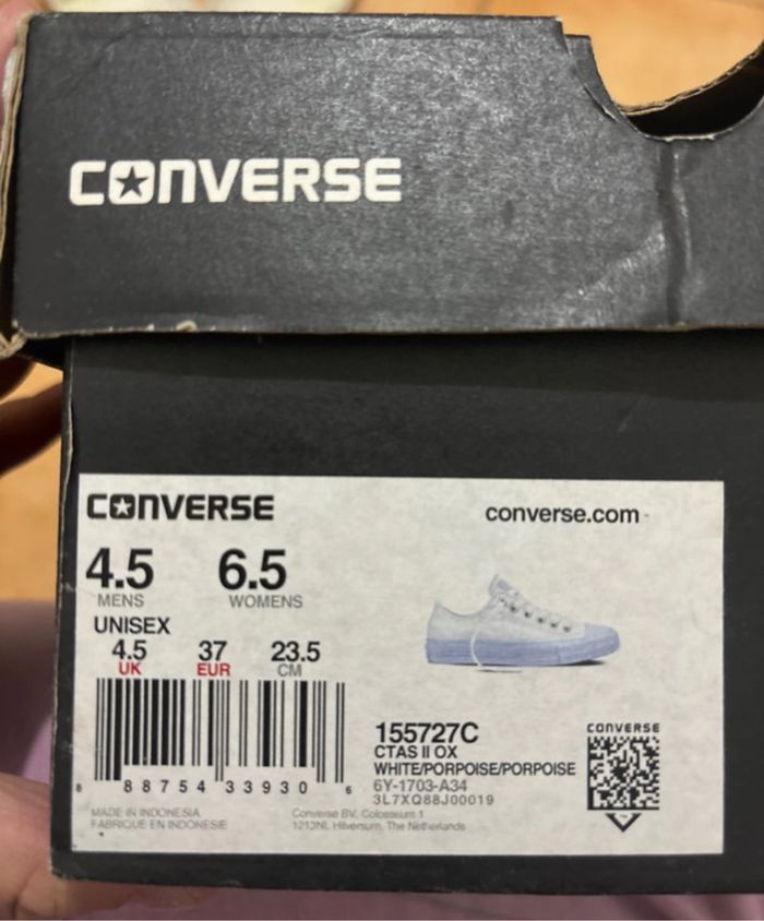 Converse bleu et blanche - photo numéro 6