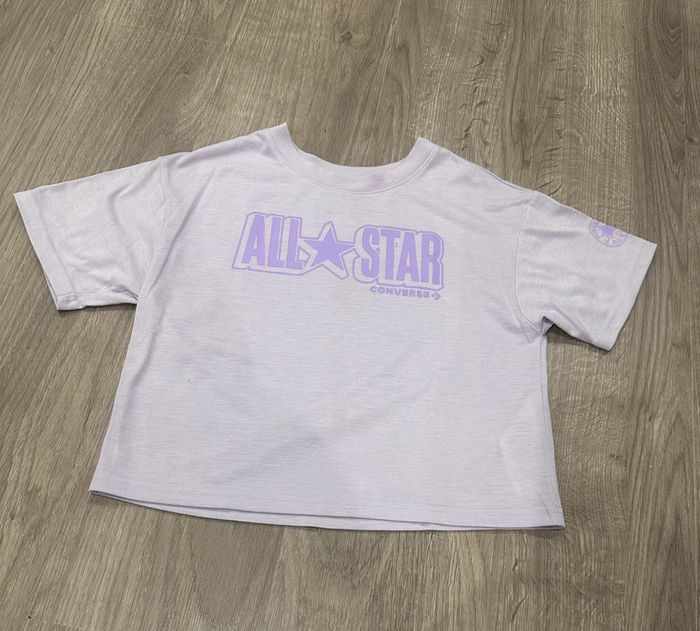 Lot 2 t shirts fille Converse/Champion - photo numéro 3