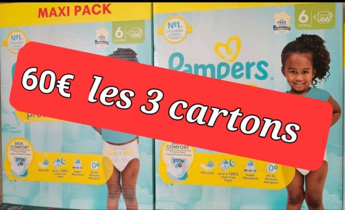 Pampers taille 6