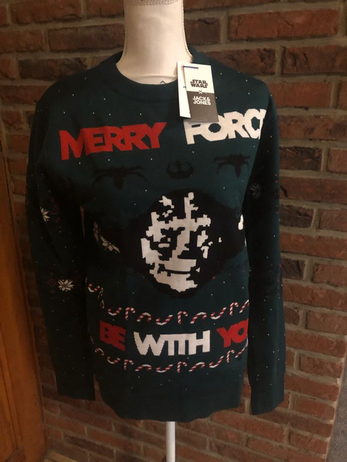 Pull noël star wars - ne u f - photo numéro 2