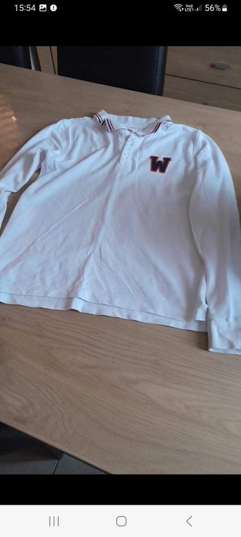 Polo longue manche tape a loeil