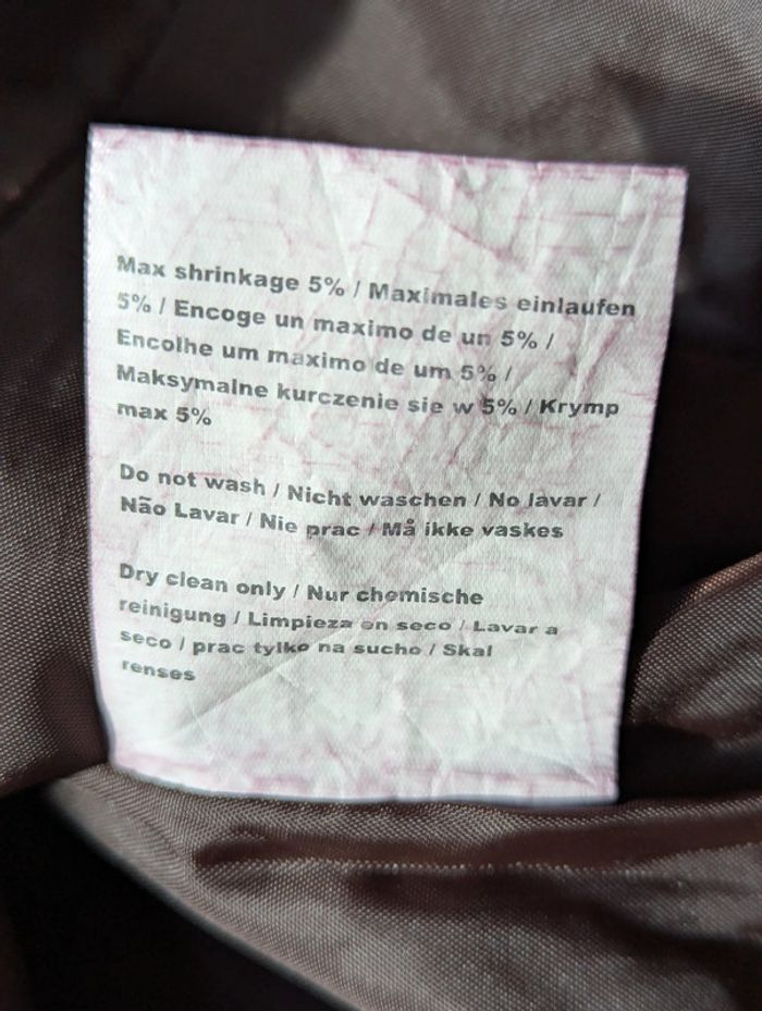 Veste blazer en velours côtelé marron – Only Jeans (L) - photo numéro 7