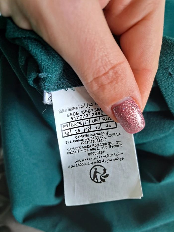 Robe verte - photo numéro 4