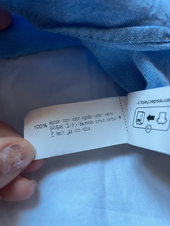 Chemise crop Zara taille XS - photo numéro 4