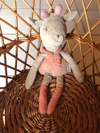 Doudou girafe moulin roty