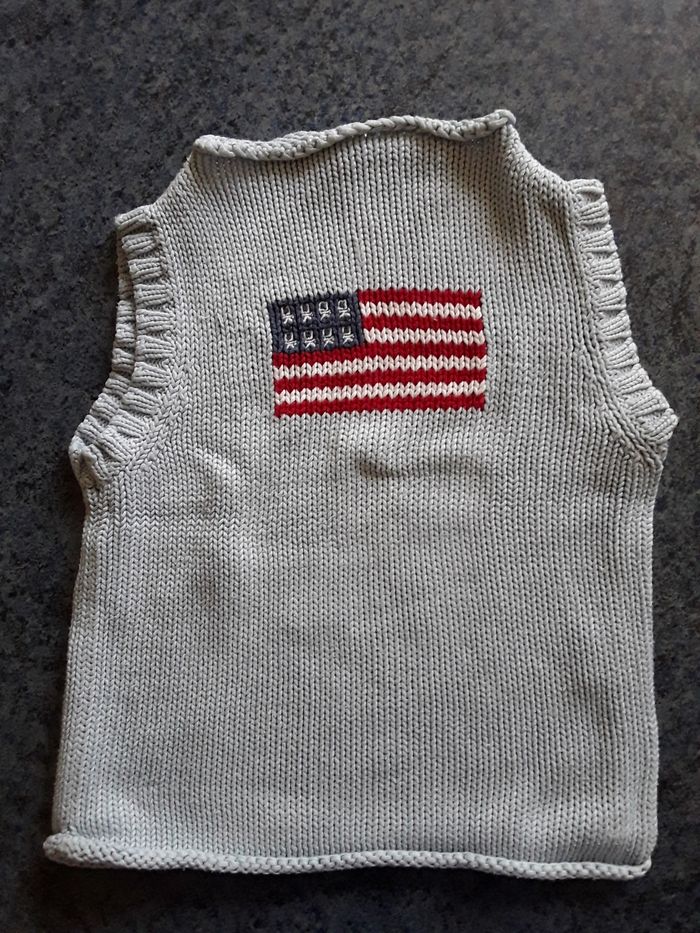 Pull sans manches  6 ans