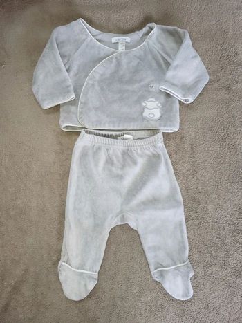 Pyjamas obaibi mixte  3mois