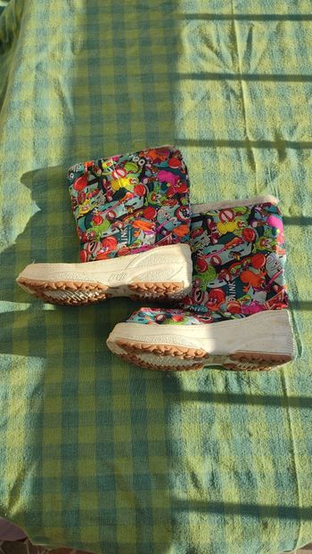 Bottes neige/ski  vintage T33