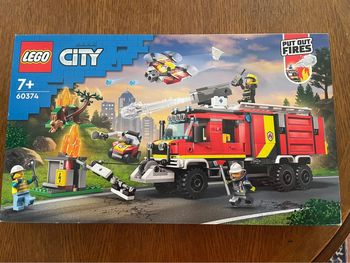 Boîte lego City 60374 Neuve Le camion d’intervention des pompiers